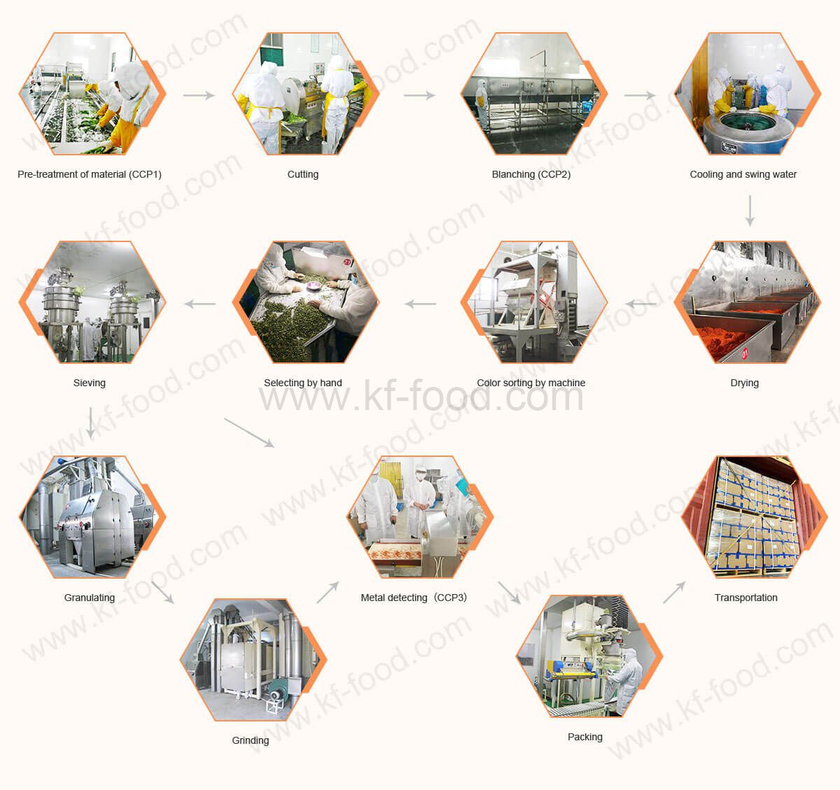 PRODUCTION LINE AND FLOW CHART